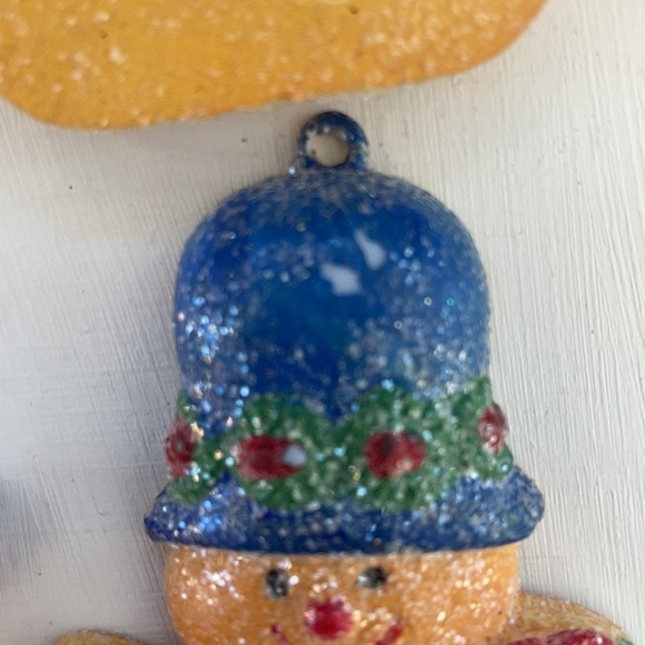 Set of 4 Four Sugared Christmas Tree Ornaments - Picture 5 of 9